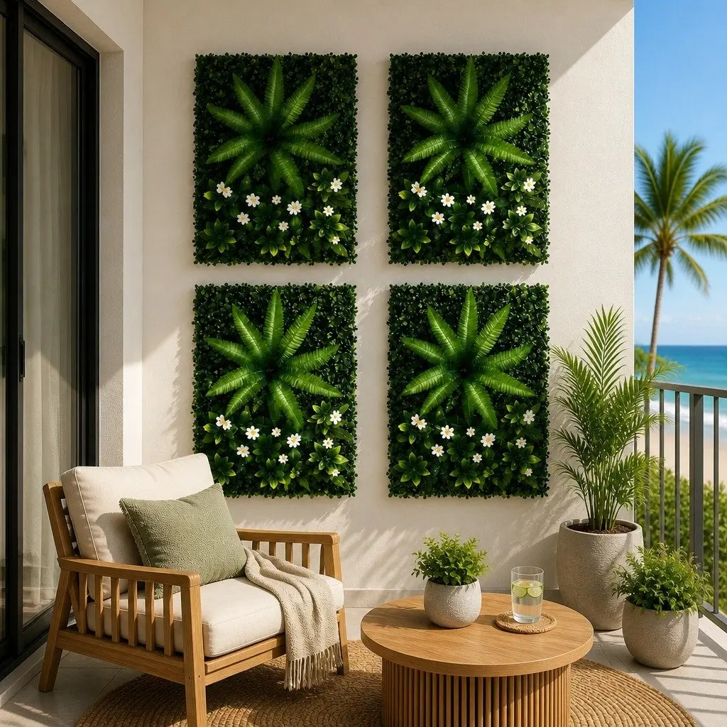 Artificial Plant Wall Panels 40X60CM for Easy Decor