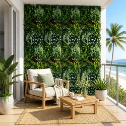 Artificial Plant Wall Panel 50x100cm - Simple Yet Elegant