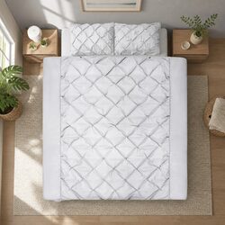 Grey King Quilt Cover Set – Chic and Modern Look