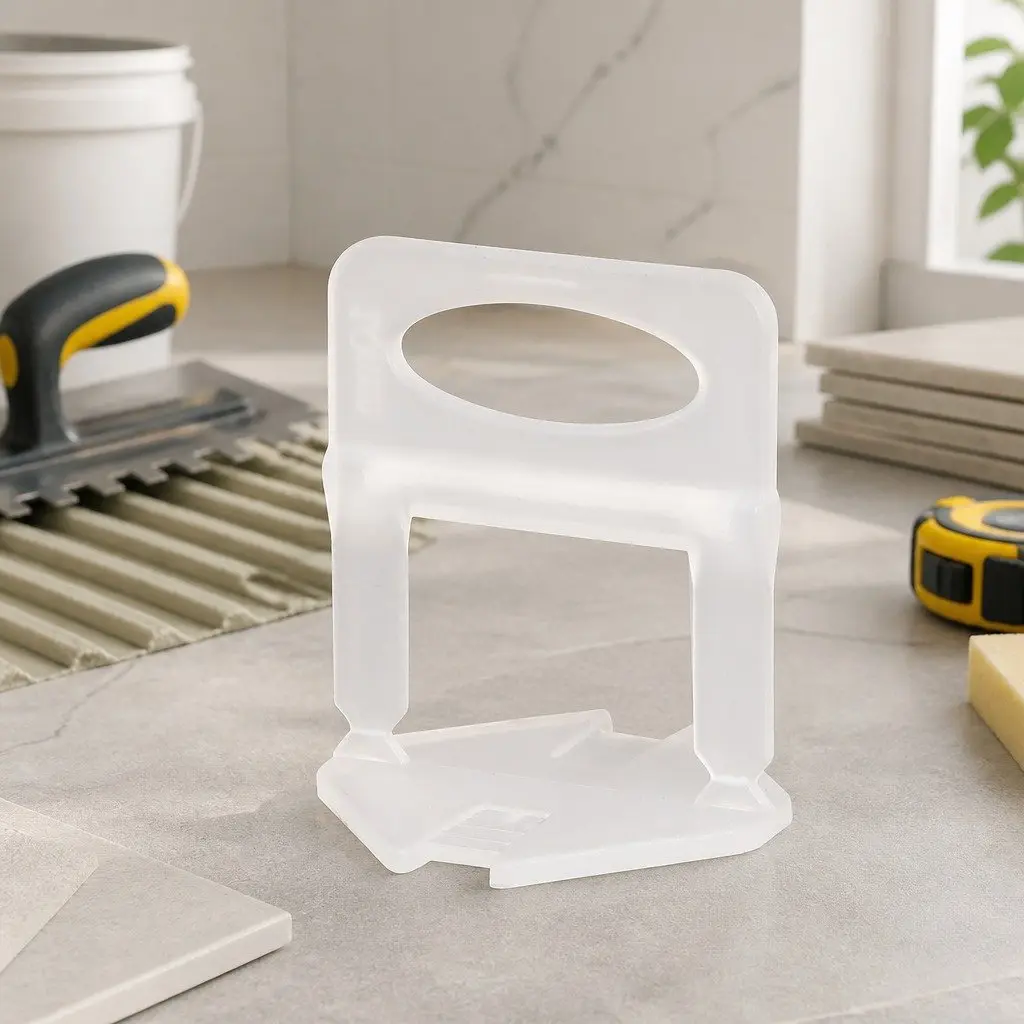 Tile Leveling System Clips White 1.5MM Spacers Installation Tools Set with Yellow Wedges and Push Plier