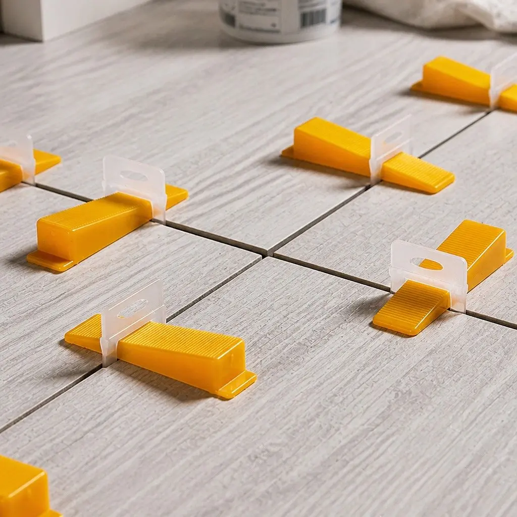Tile Leveling System with Essential Tools
