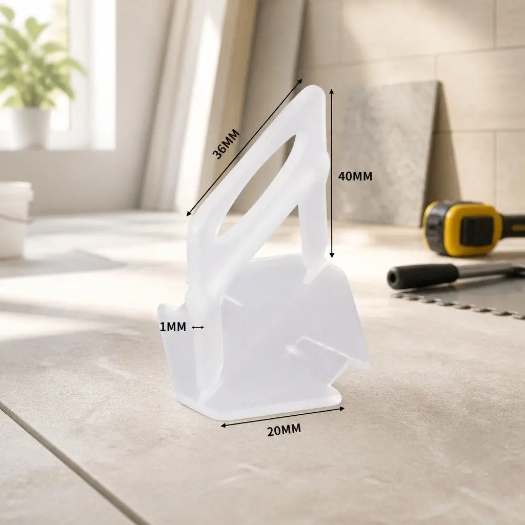 Tile Leveling System Clips Wedges Pliers Suction Cups Yellow 400 Piece Installation Tool Set