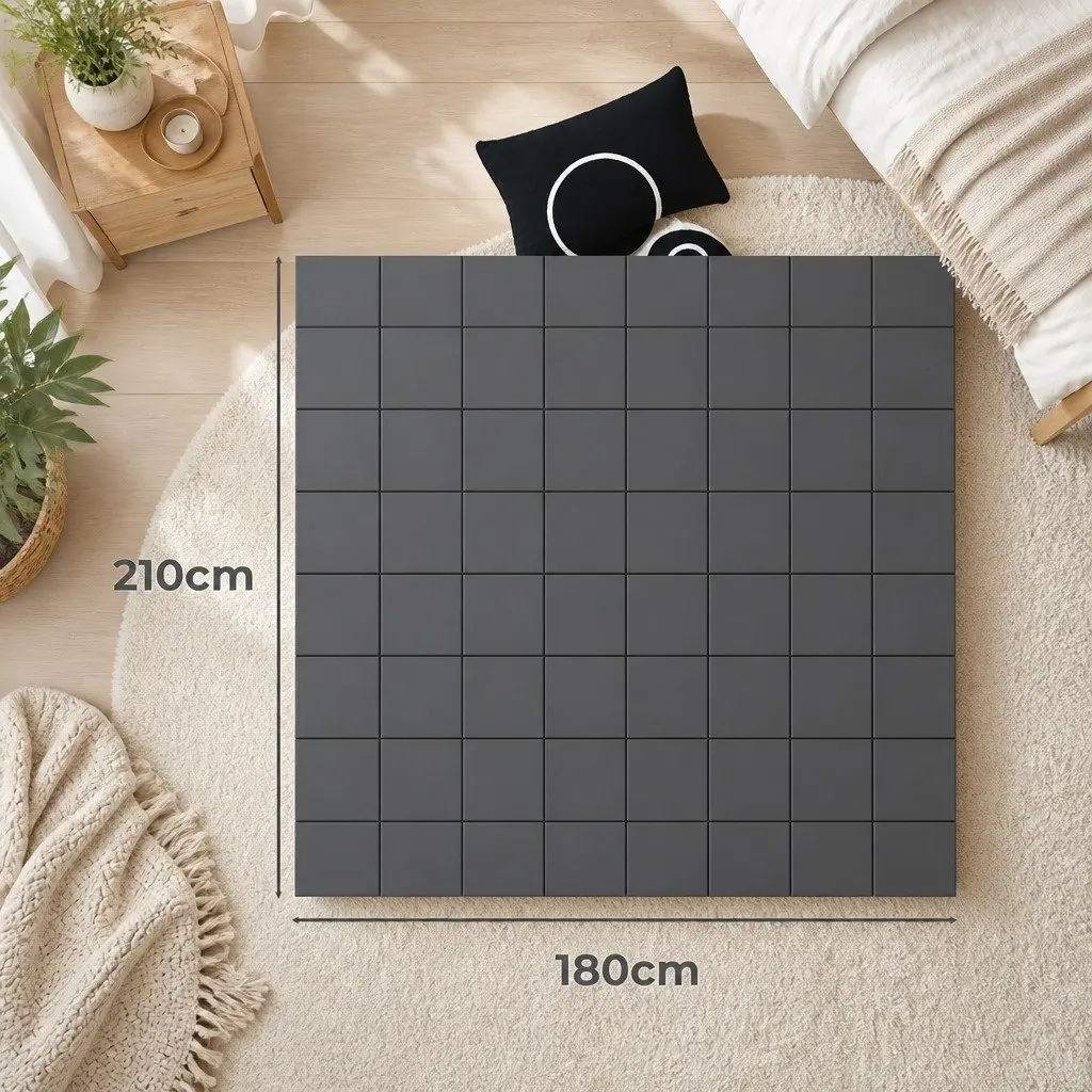 Renewable Fiber Quilt White Double 200GSM Soft Breathable Hypoallergenic Box Stitched