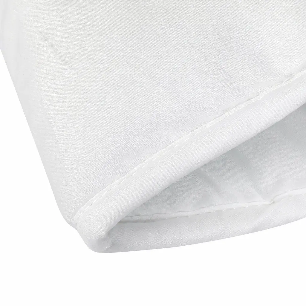 Double Quilt White 400GSM Renewable Fiber Soft Baffle Box Hypoallergenic Breathable