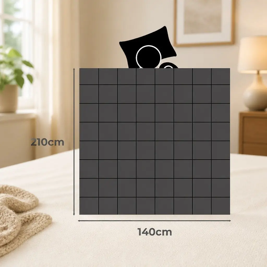Renewable Fiber Quilt Single 400GSM Soft Baffle Box Stitched Design Machine