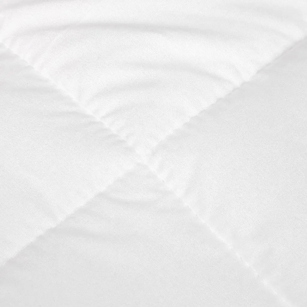 Renewable Fiber Quilt Single 400GSM Soft Baffle Box Stitched Design Machine