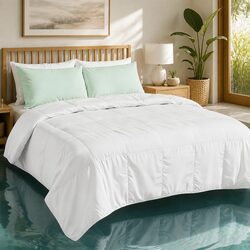 Queen Bamboo Fiber Quilt – Lightweight and Cozy