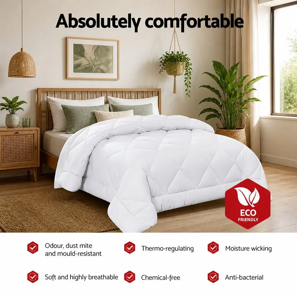 Super King Microfibre Bamboo Quilt