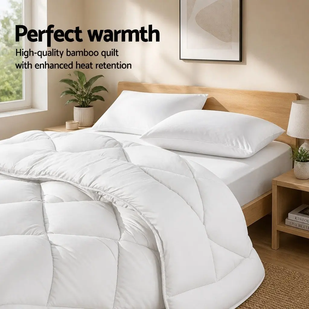 Super King Microfibre Bamboo Quilt