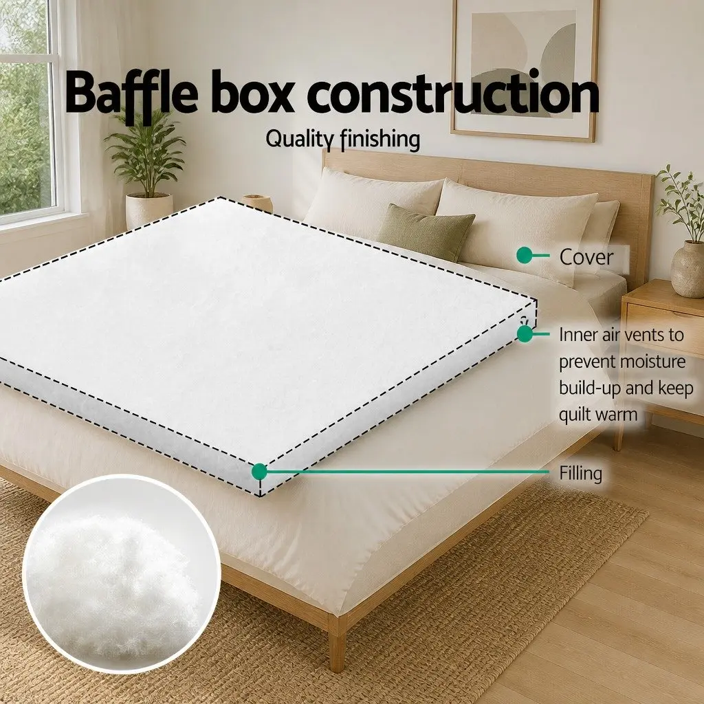 Super King Microfibre Bamboo Quilt