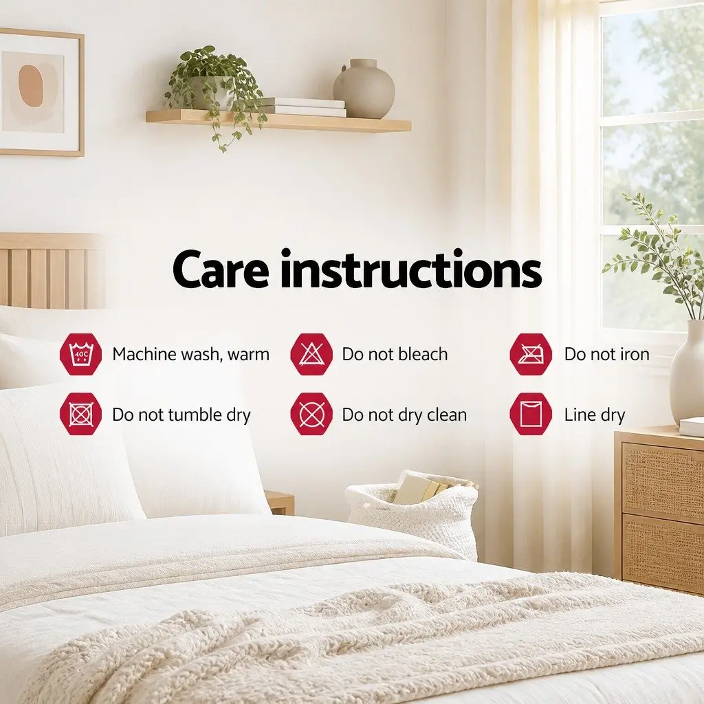 Faux Mink Quilt Burgundy King Size Double-Sided Thermo-Regulating Bedding
