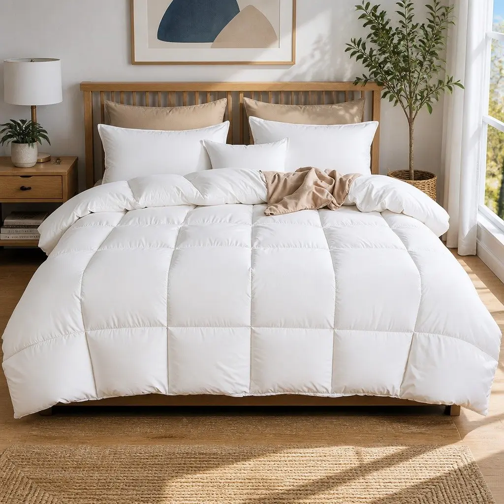 Goose Down Feather Quilt for Winter