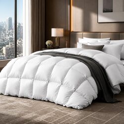 Your Ideal King Size Goose Down Feather Quilt Awaits