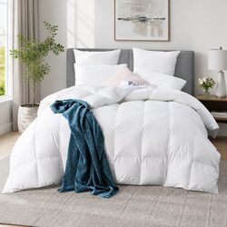 King Goose Down Feather Quilt: Warm and Luxurious