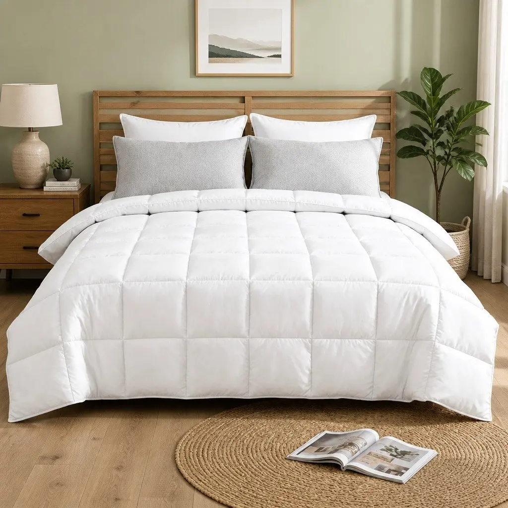 Super King Microfibre Quilt That Delivers Year-Round Comfort