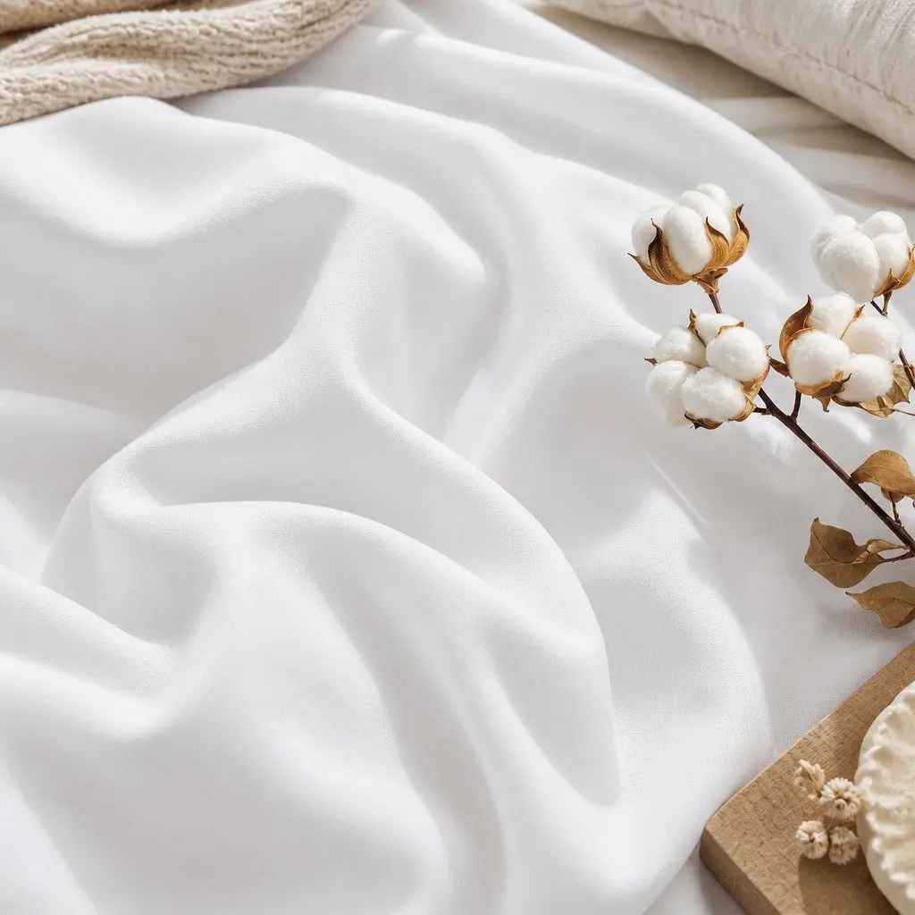 Wool Quilt White Double 500GSM Winter Baffle Box Construction Thick Warm Bedding