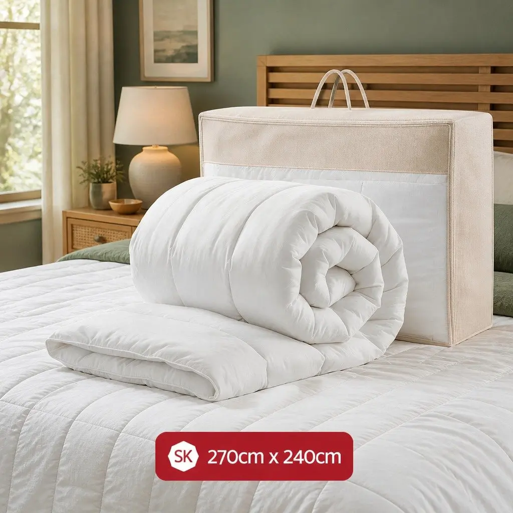 Super King Wool Quilt, 800GSM