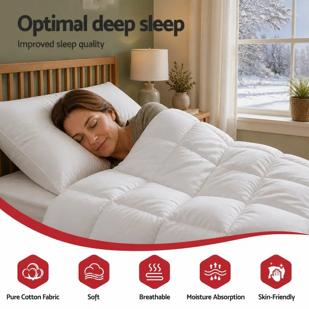 Super King Wool Quilt, 800GSM