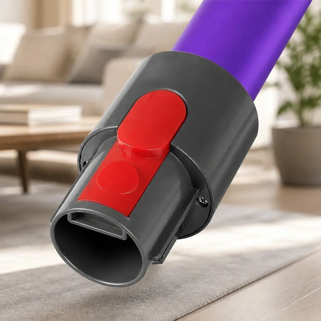 Vacuum Cleaner Replacement Wand Stick Orange Blue Red Purple Silver 72.5cm Durable Construction