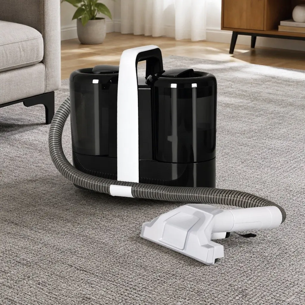 Carpet Upholstery Spot Cleaner 11KPa Portable Cleaning Machine Stairs Furniture