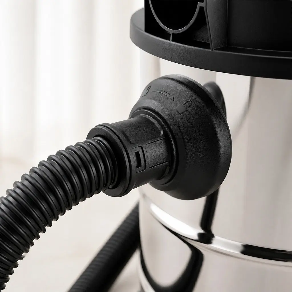 Wet Dry Vacuum Cleaner Silver 30L 1400W Powerful Motor Blower Function