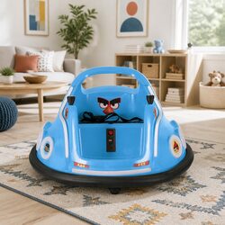 Kids Ride On Bumper Car Electric Toy 6V Battery Powered Remote Control Blue