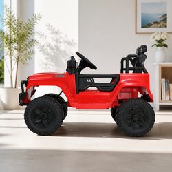 Electric Ride On Jeep for Kids with Parental Remote