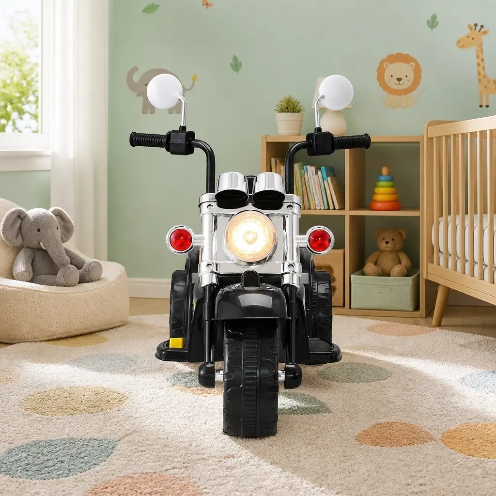 Electric Toy Motorbike for Kids, 6V Battery Powered