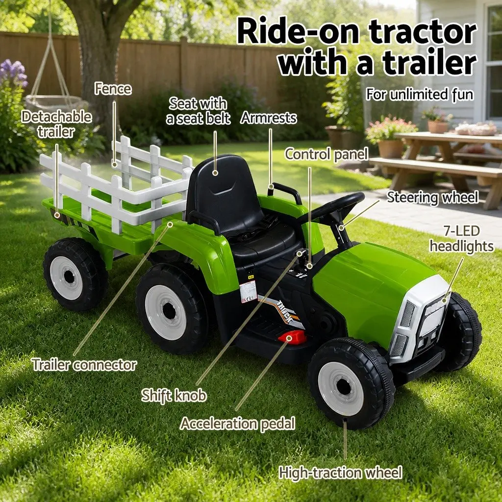 Kids Electric Tractor for Outdoor Play