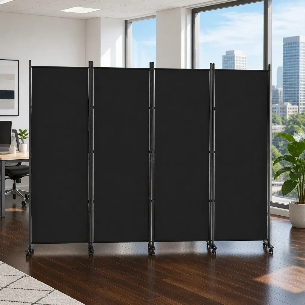 4 Panel Room Divider for Privacy Needs