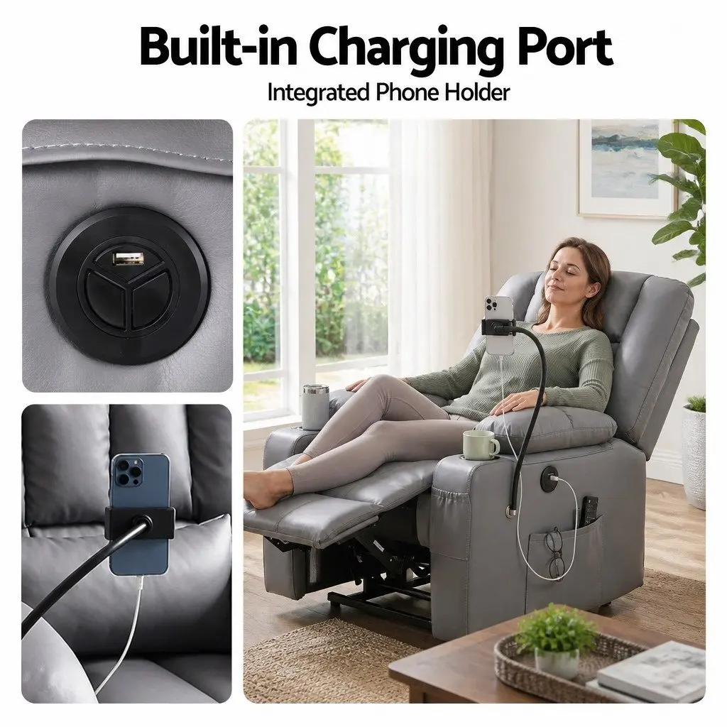 Power Lift Recliner Chair with Massage Function