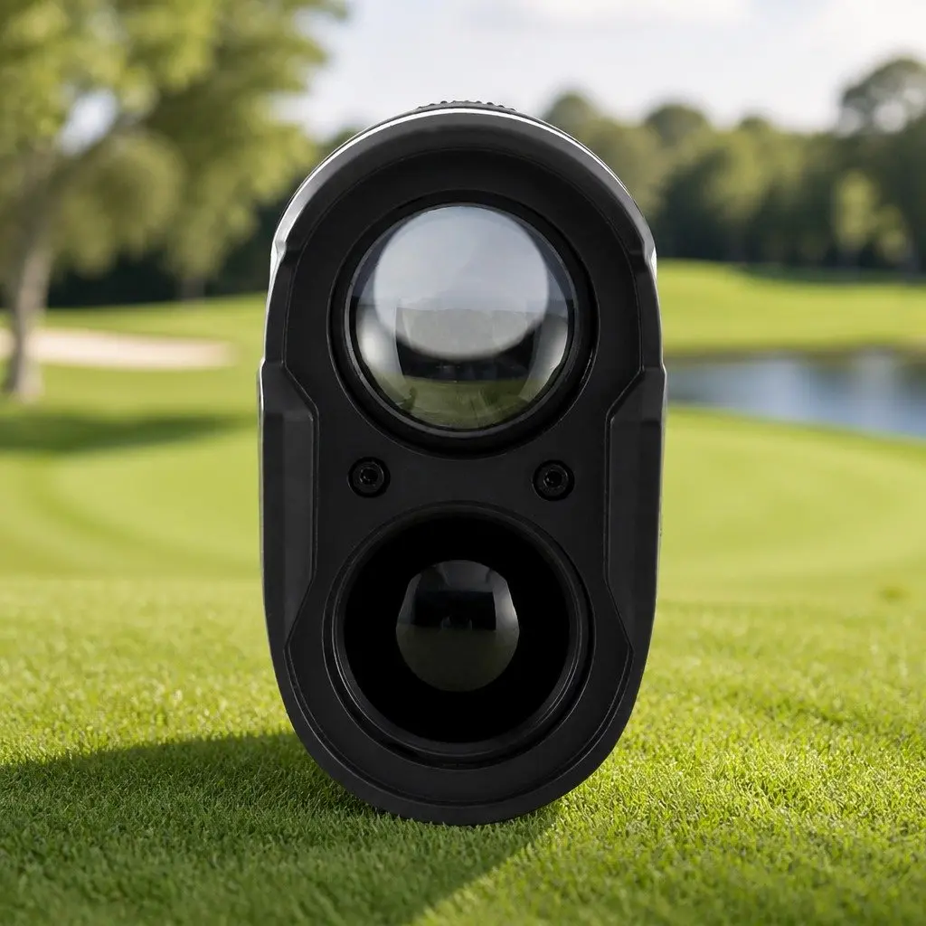 Golf Rangefinder White 700M Laser Distance Slope Compensation Vibration Alert