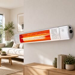 Get Cozy with the 2000W Wall Mounted Infrared Heater