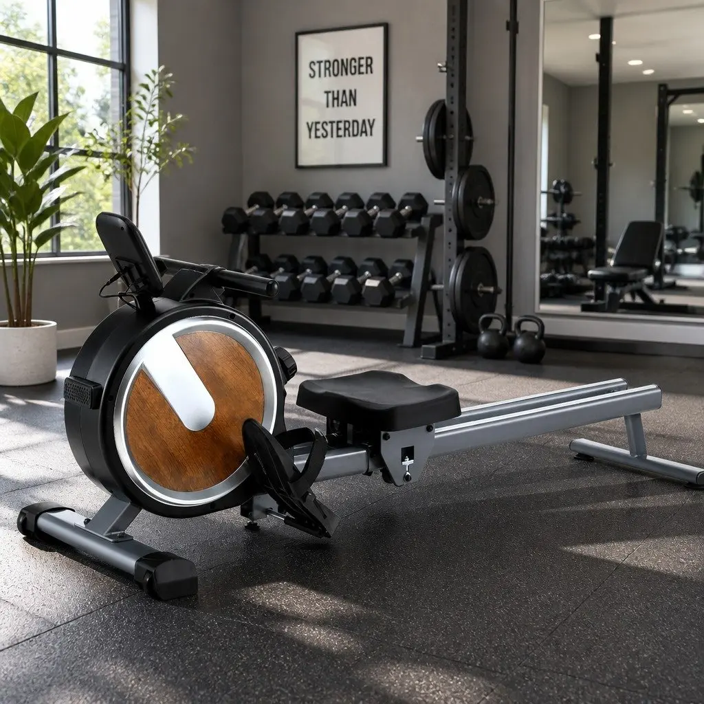 Magnetic Rowing Machine with Smooth Resistance