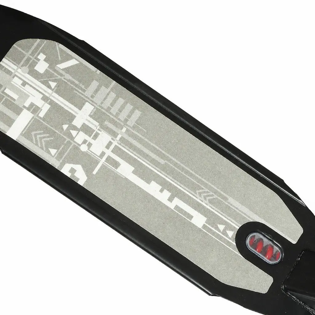 Adult Scooter Black Adjustable Height Anti-Slip Deck One-Click Fold