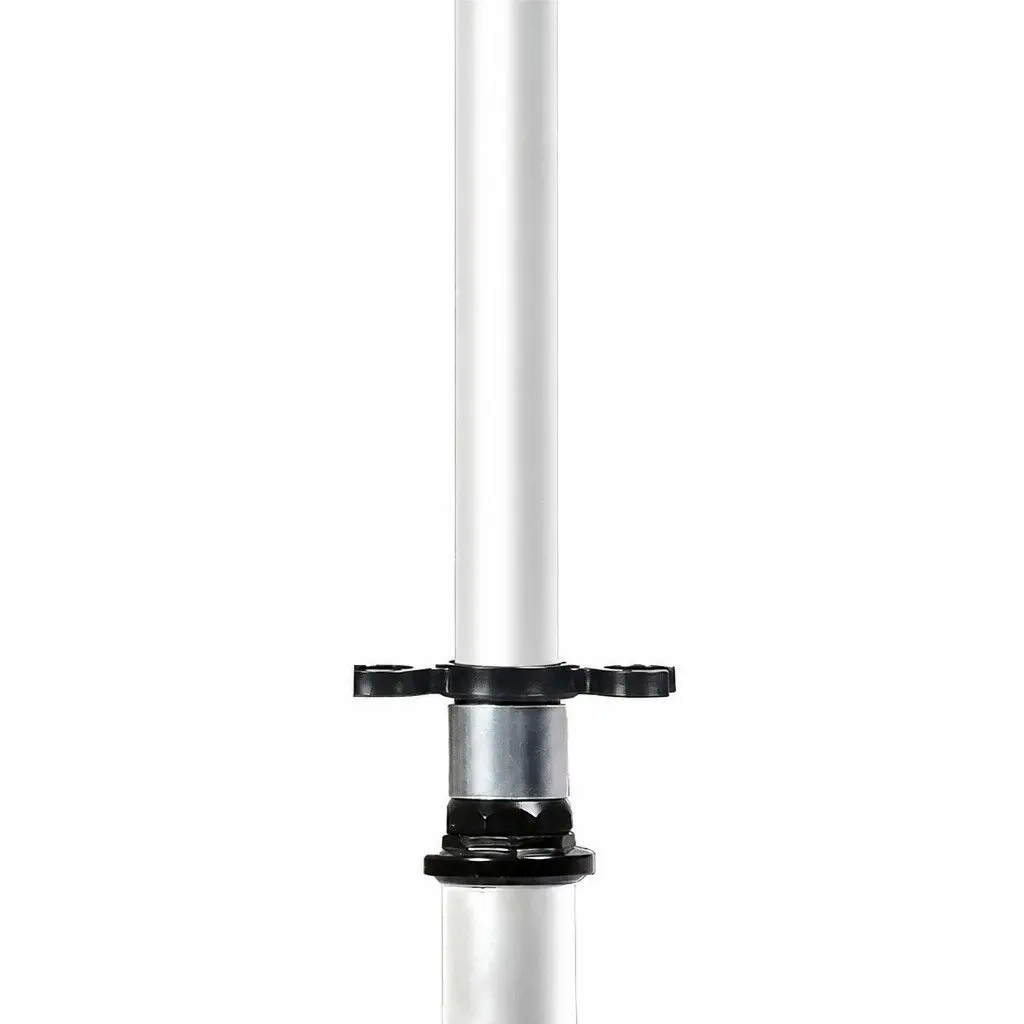 Adult Scooter White Adjustable Height Anti-Slip Deck Dual Brakes