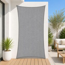 Rectangle Shade Sail: Compact, Effective, 2X5M Size