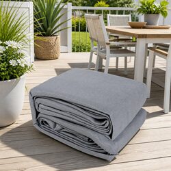 Square Shade Sail 3x3m Grey UV Protection Outdoor Patio Pool Deck Sunshade Cloth