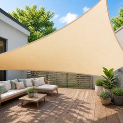 Premium Triangle Shade Sail for Outdoor Protection