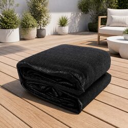 Your Outdoor Sun Protection: Rectangle Shade Sail 4x6m Black