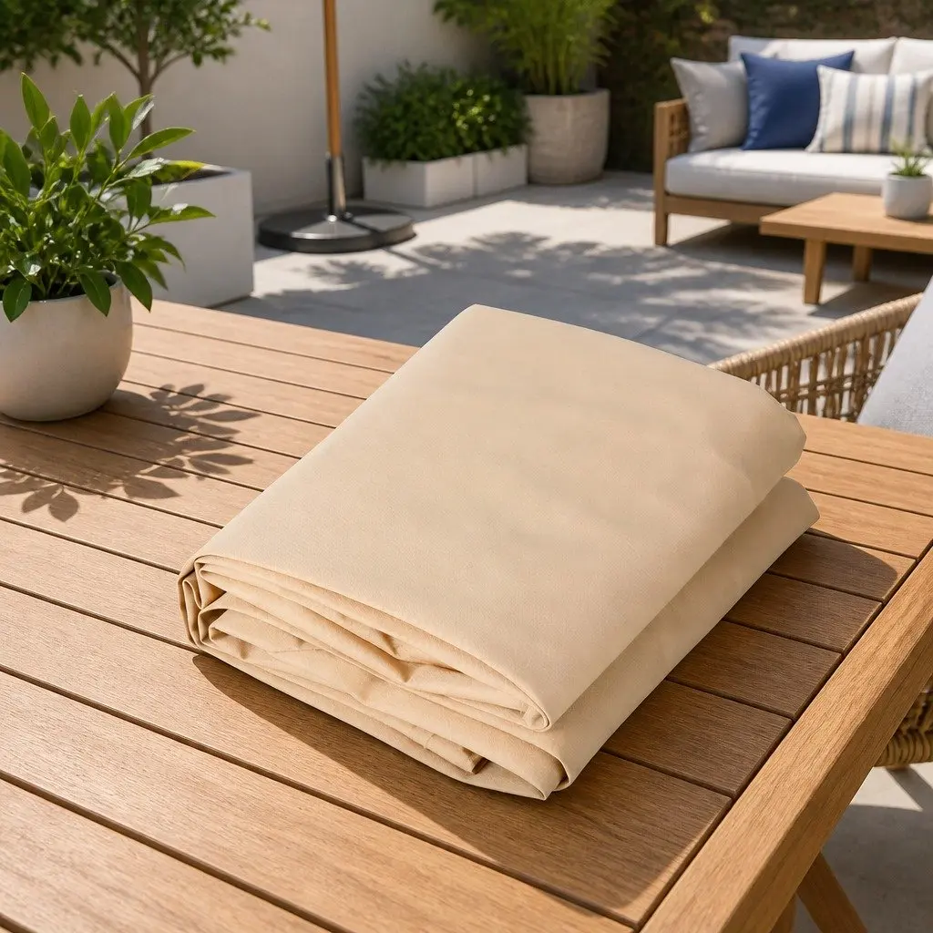 Waterproof Shade Sail Sand 2x4m Rectangle UV Block Outdoor Canopy