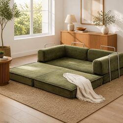 Green Folding Sofa Bed – Versatile and Stylish