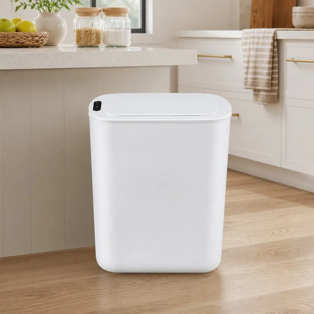 Automatic Motion Sensor Trash Bin 21L Touchless Kitchen Garbage Can Slim