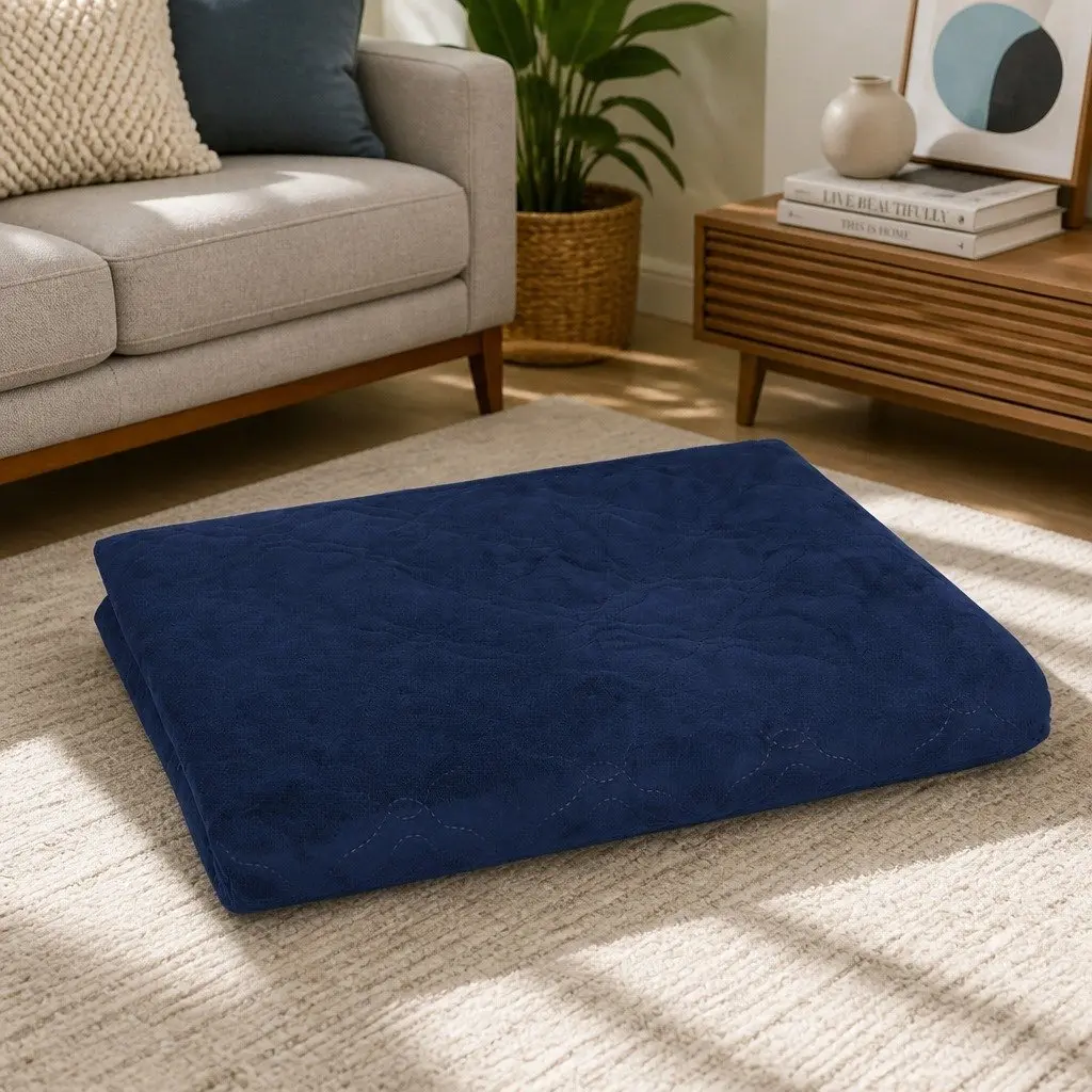 Recliner Sofa Slipcover Protector Beige Medium Machine Washable Non-Slip Waterproof