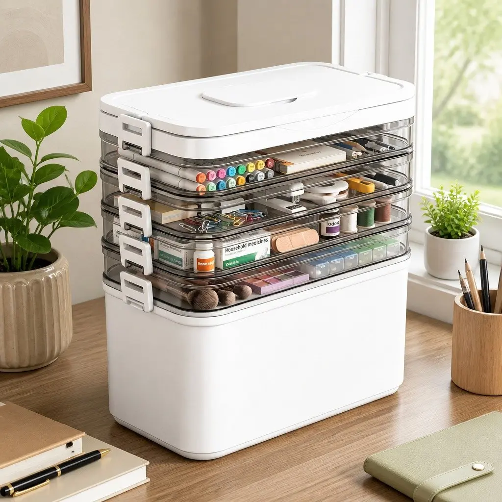 5-Tier Storage Box for Smart Organization