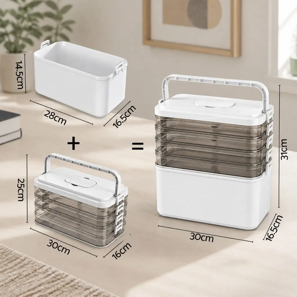 5-Tier Storage Box for Smart Organization