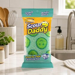 Compact and Reliable Green Scouring Pad