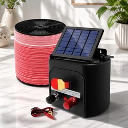 Solar Electric Fence Energiser 3KM — Quick and Efficient
