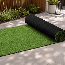 1x10m Artificial Grass Synthetic Turf - Easy to Install & Safe