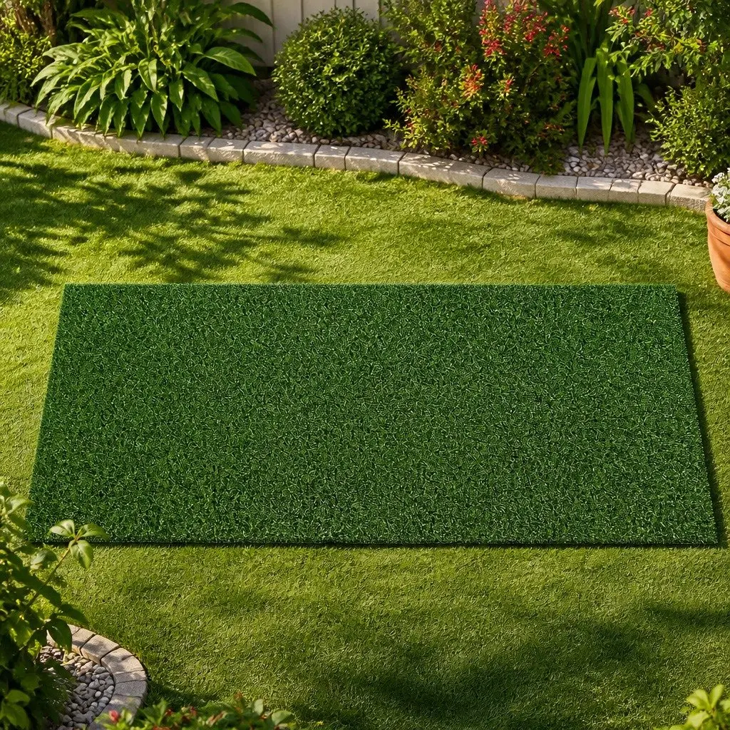 Artificial Grass Synthetic Turf Green 1x10m Maintenance Free Indoor Outdoor Lawn Decoration